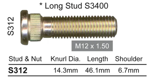 Volvo Wheel Stud C30 / C70