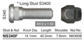 4x Toyota Wheel Nut All Models