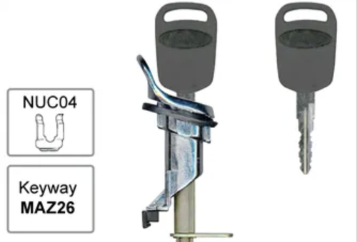 Boot/Tailgate Lock for Mazda 626 GC 5 Door (05/83 – 10/87)