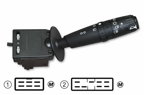 Headlight Switch for Citroen Berlingo With Front & Rear Fog Lamp (07/91 - 12/02)