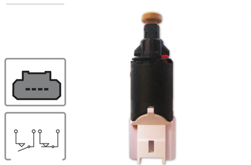 Brake Light Switch for Citroen C5 Automatic Transmission (03/01 - 08/04)