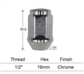 4x Ford Wheel Nut Explorer