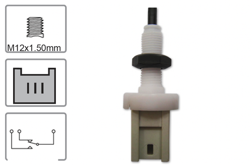 Brake Light Switch for Alfa Romeo 75 3.0i V6 (01/87 - 02/92)