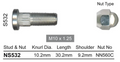 GMH Wheel Stud & Nut Set Barina MB / Barina ML