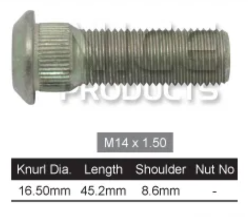 Honda Wheel Stud ALL / KB Alloy Wheels / RB USA 3.5L Alloy Wheels
