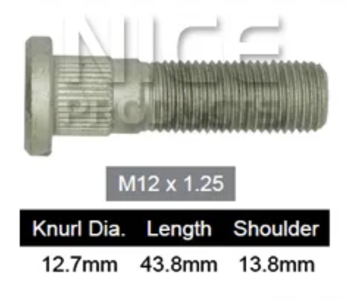 Nissan Wheel Stud Terrano R20