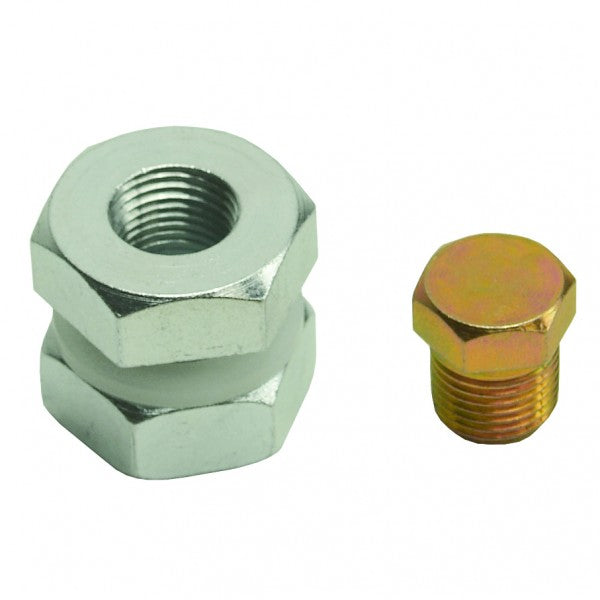 Derale Universal Oil Drain Plug Kit with 1/8" NPT for Temperature Adpator