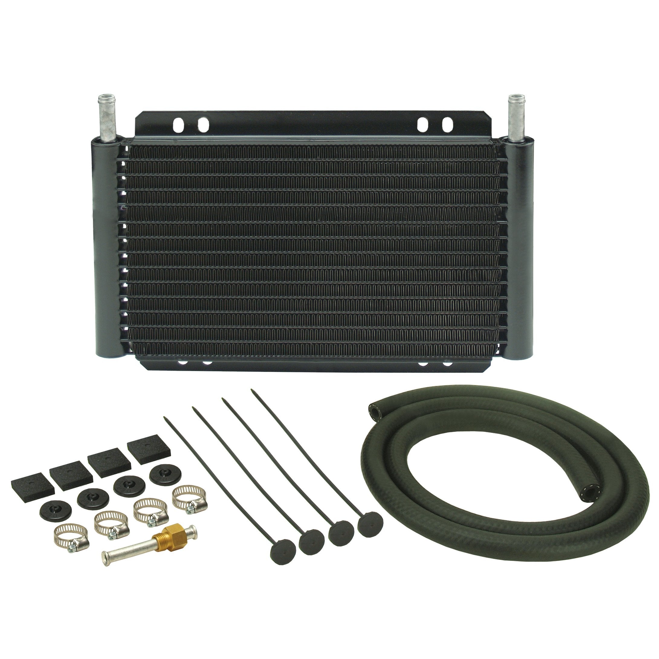 Derale Transmission 13 Row Plate & Fin 11"x7-1/4"x7/8" Cooler Kit