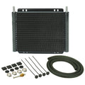 Derale Transmission 19 Row Plate & Fin 11"x9-1/4"x7/8" Cooler Kit