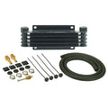 Derale Transmission 5 Row Plate & Fin 10-1/8"x3"x1-1/4" Cooler Kit