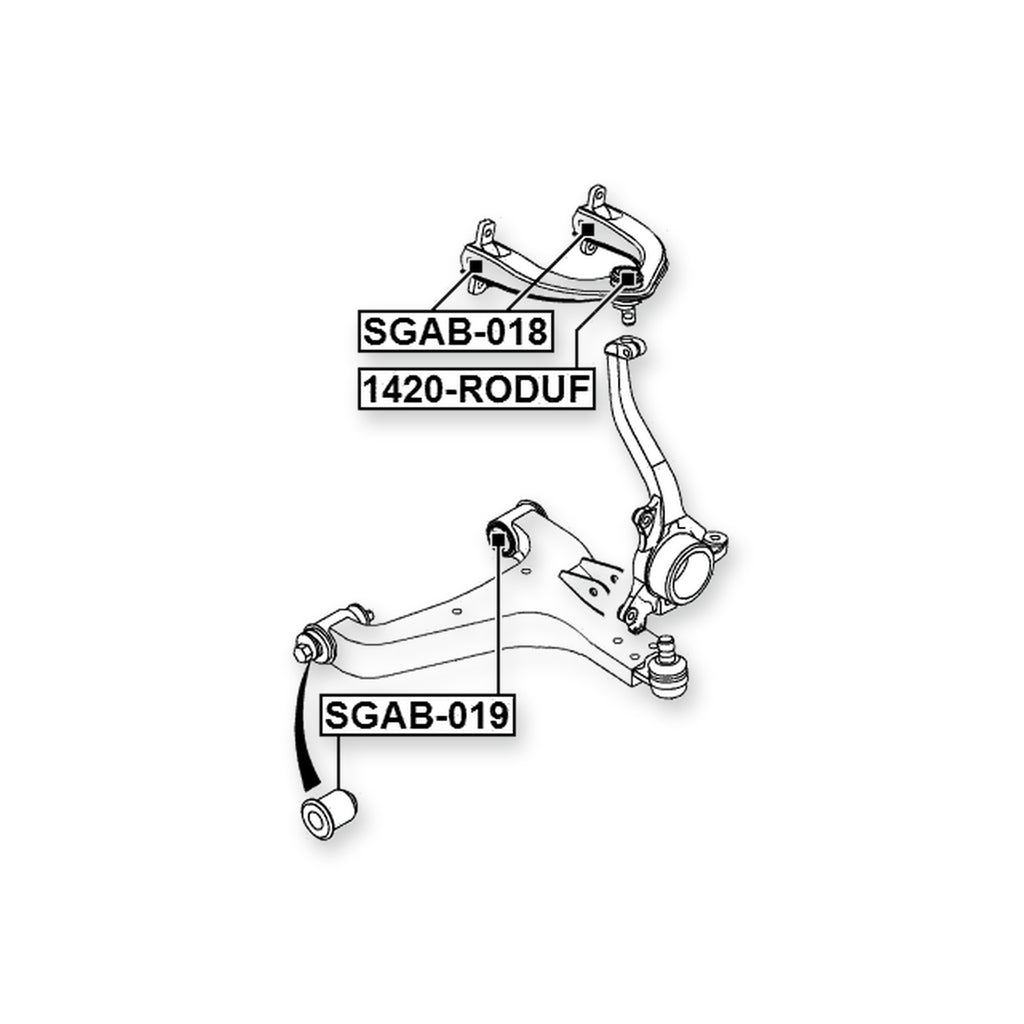 SsangYong Chairman W Front Upper Ball Joint Arm
