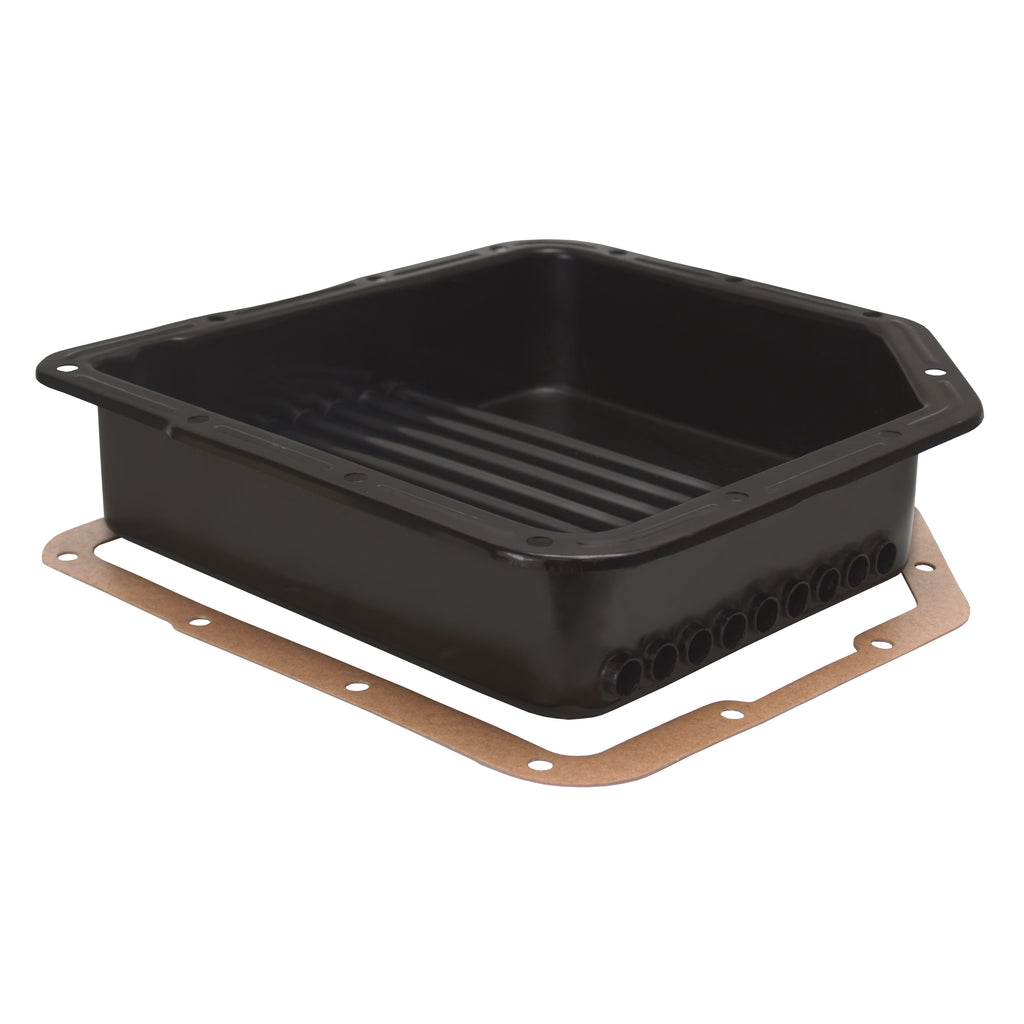 Derale Transmission Cooling Pan GM Turbo Hydro TH350 3-3/8" Deep + Tubes