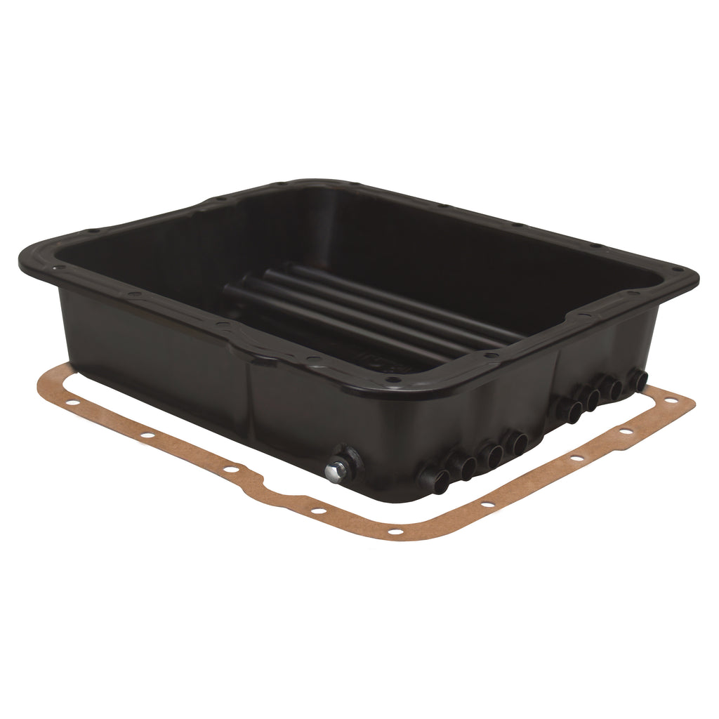 Derale Transmission Cooling Pan GM 700R4/4L60 & 4L60E 3-11/16" Deep Tubes