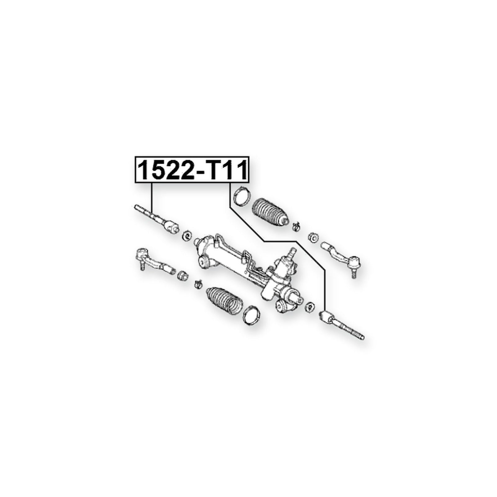 Vortex Tingo Front Steering Tie Rod