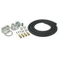 Derale Oil Filter Relocation Kit 22x1.5mm Oil Thread (Ford BA V8 onwards)