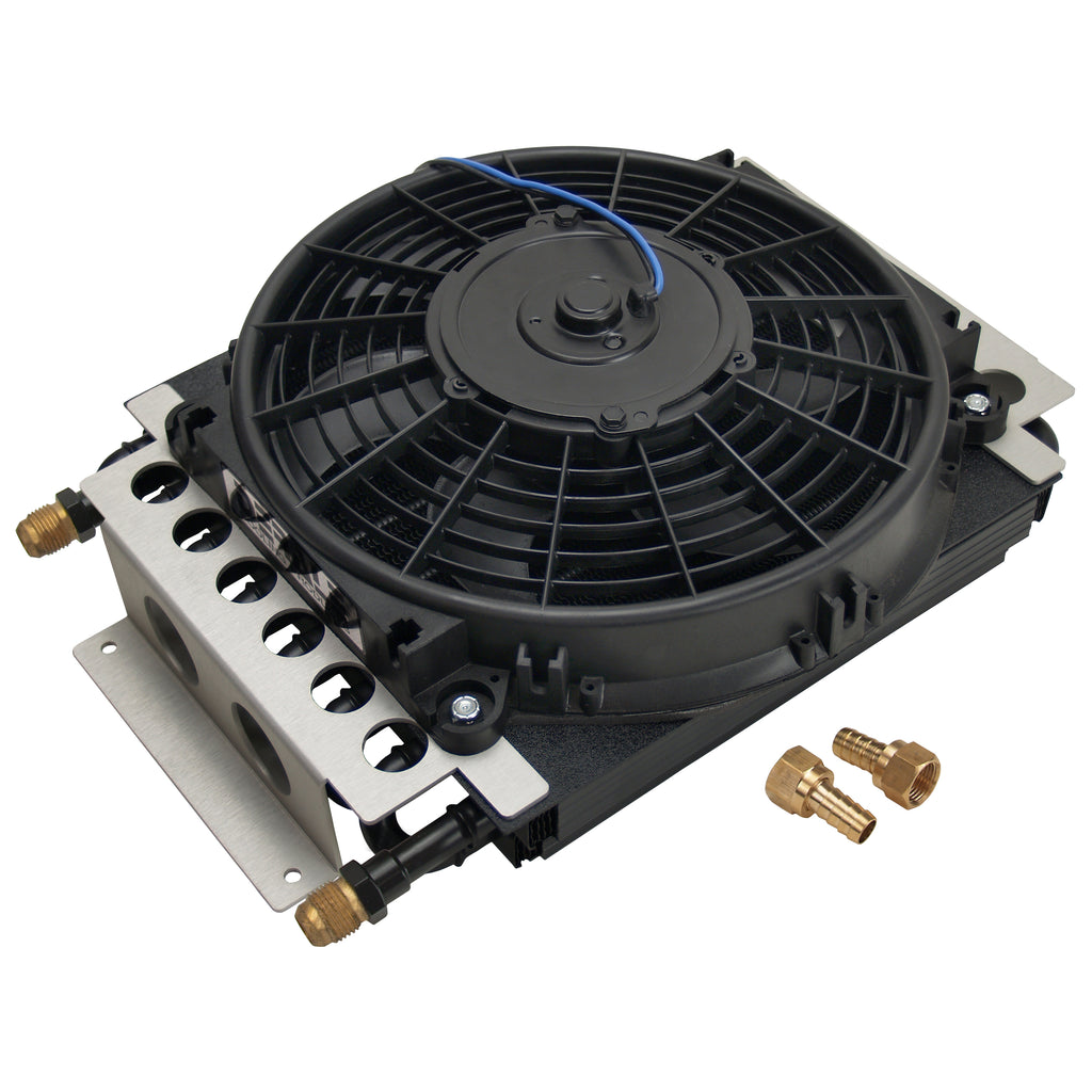 Derale Electra-Cool Fluid Cooler Single 16 Pass 15-3/4"x11-1/2"x5"