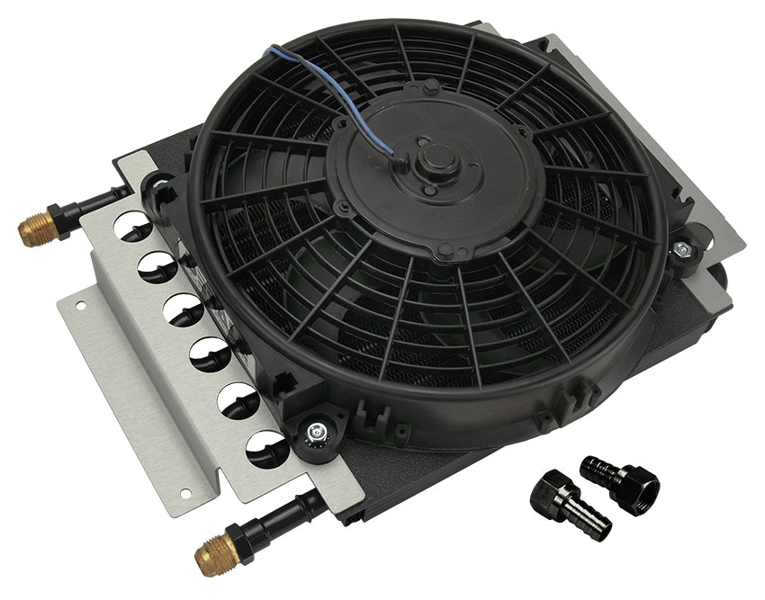 Derale 8 Pass Electra-Cool Remote Fluid Cooler 15-3/4"x11-1/2"x4"
