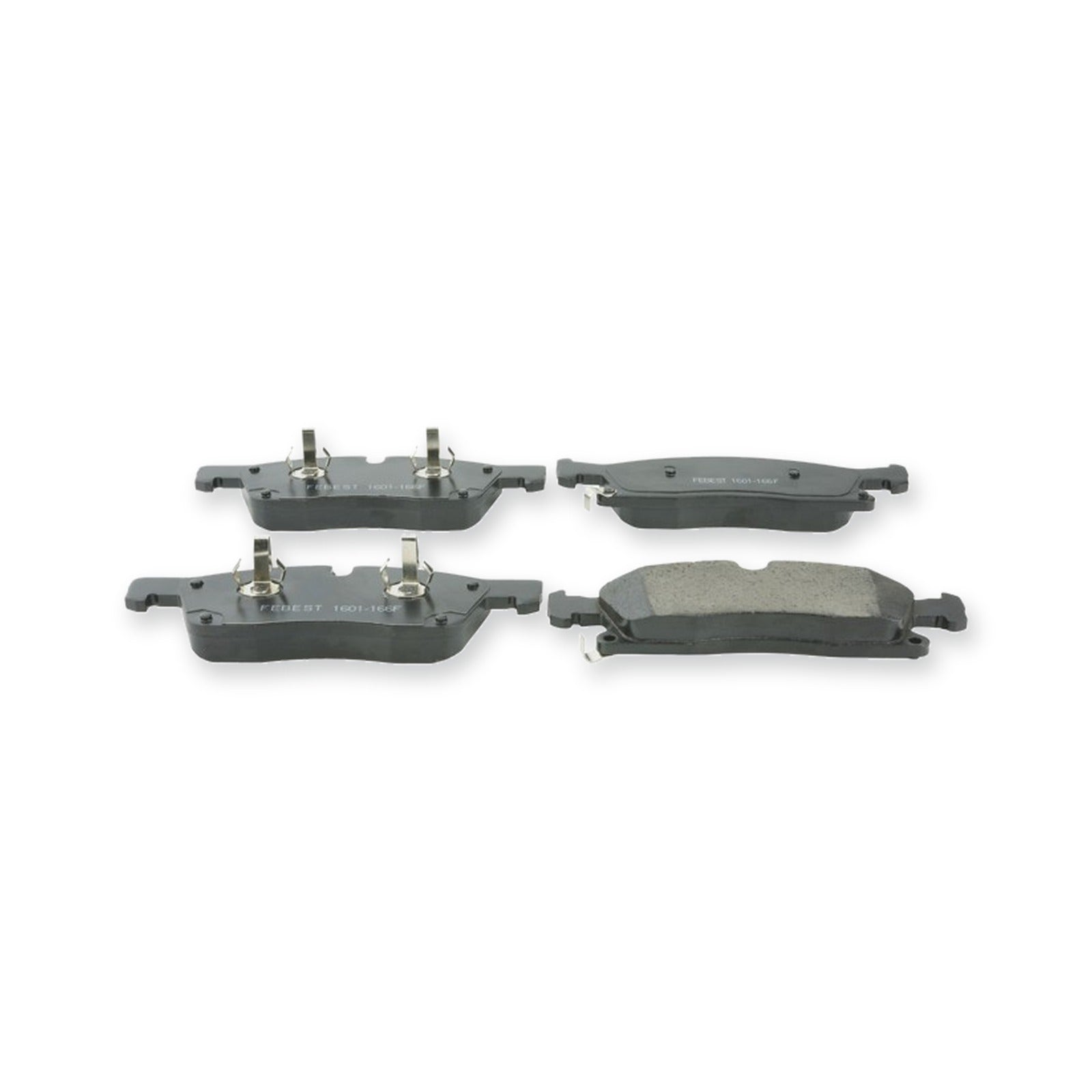 Dodge Durango Front Pad Kit, Disc Brake (With Anti Squeal Shim, With Brackets)