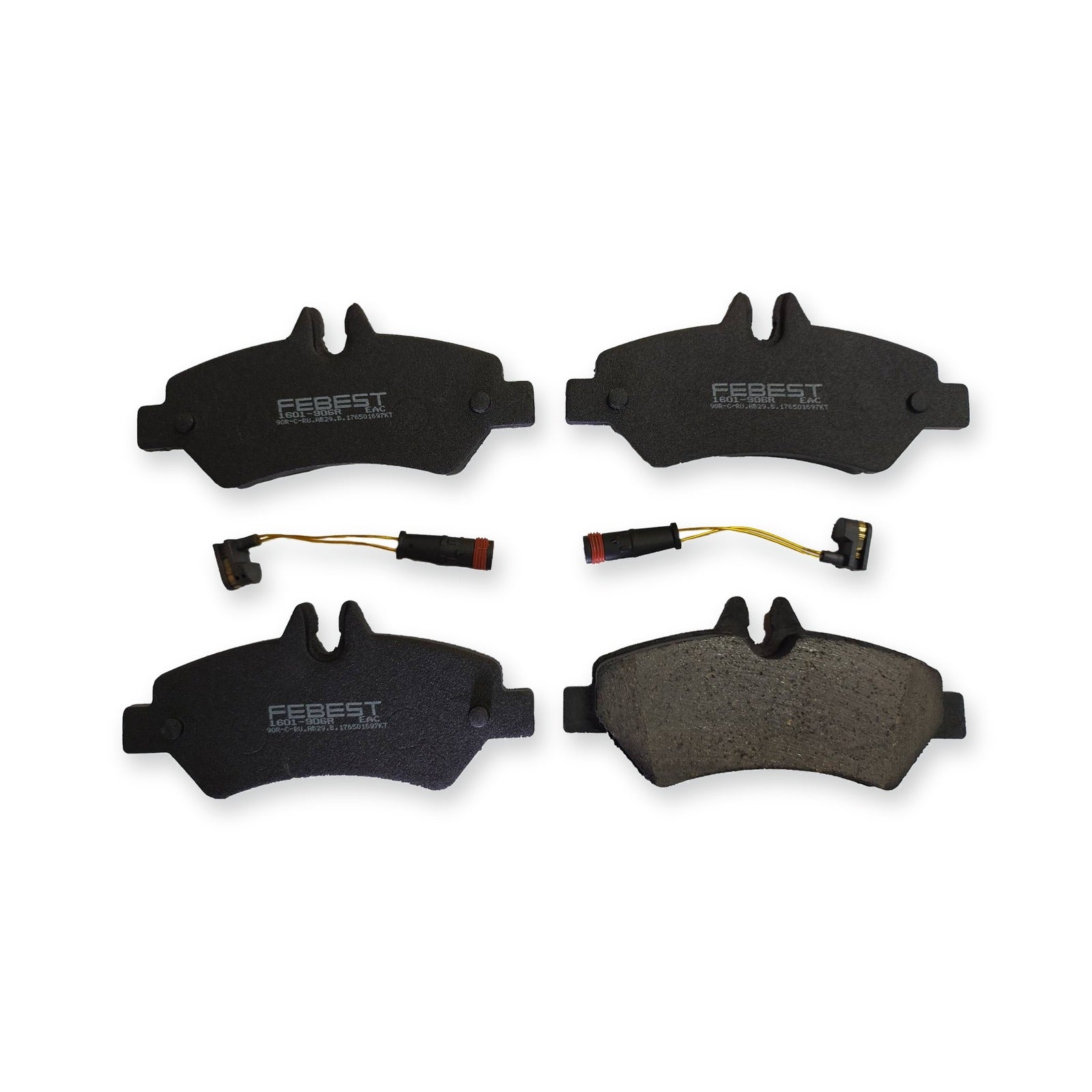 Volkswagen Crafter Rear Pad Kit, Disc Brake (With Wear Sensor)
