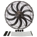 Derale 14" High Output Puller Curved Fan 1864Cfm IP68 Waterproof/Dustproof