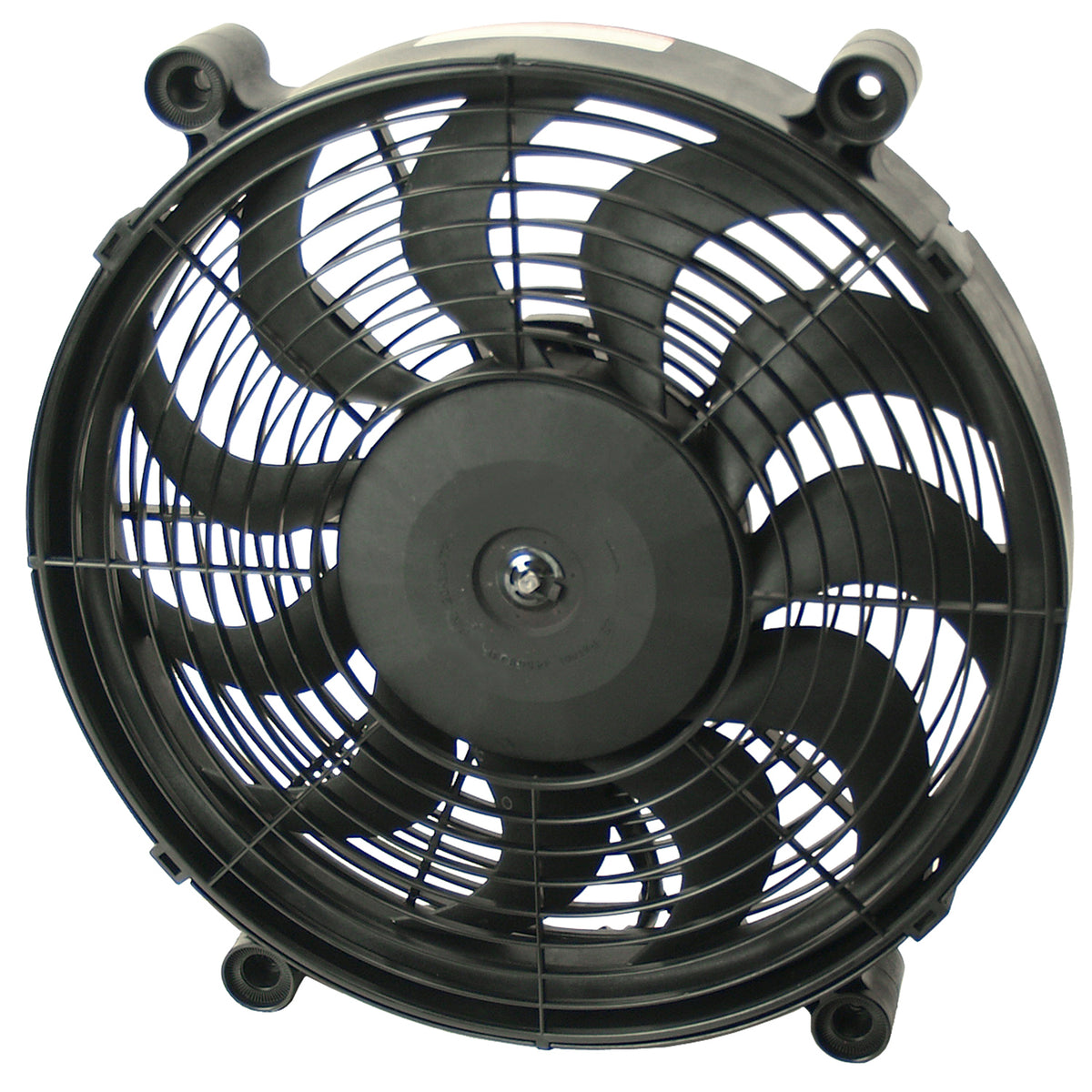 Derale 12" High Output Single Radiator Pusher/Puller 2 Speed Fan 1450Cfm