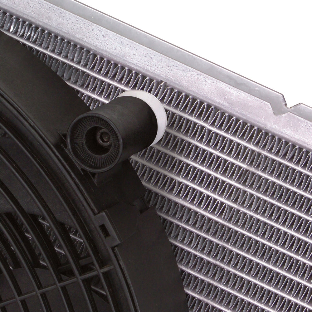 Derale 12" High Output Single Radiator Pusher/Puller 2 Speed Fan 1450Cfm