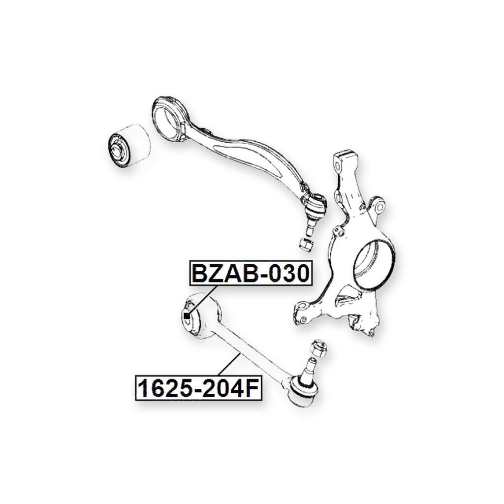 Mercedes-Benz Glk 200 Cdi & More Front Lower Rod 2007-2015