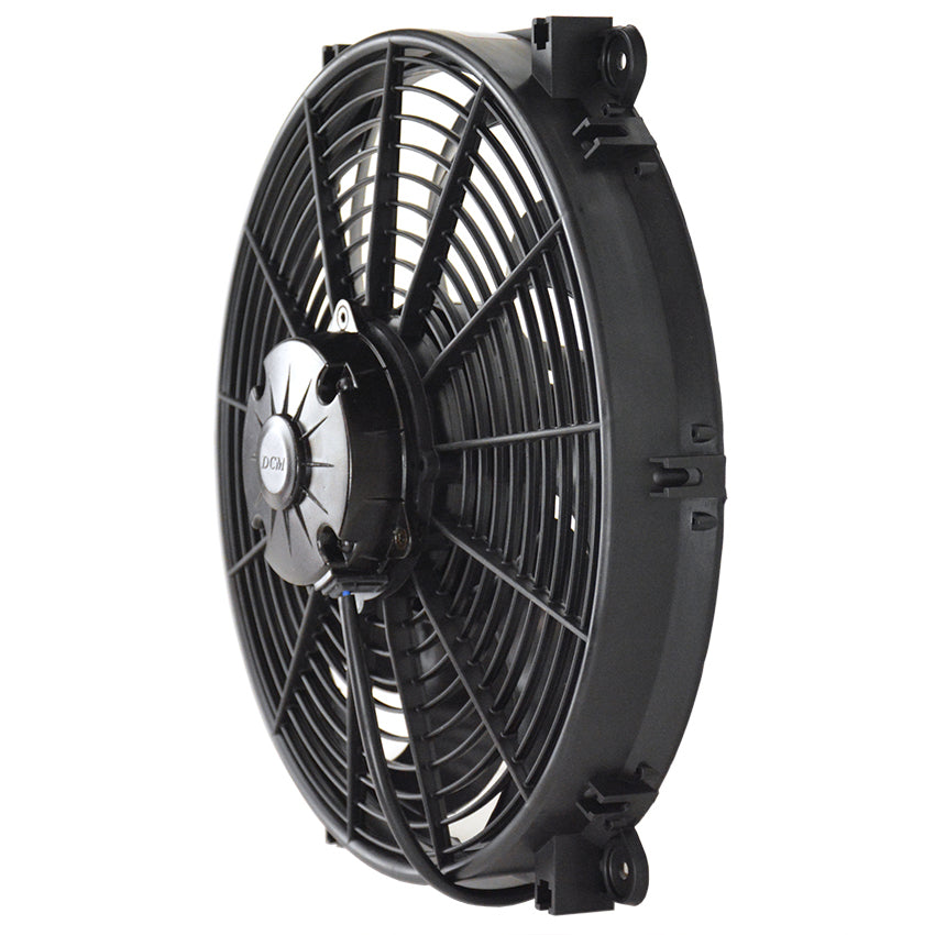Derale 14" Tornado Electric Reversible Puller Fan with Mount Kit 1350Cfm