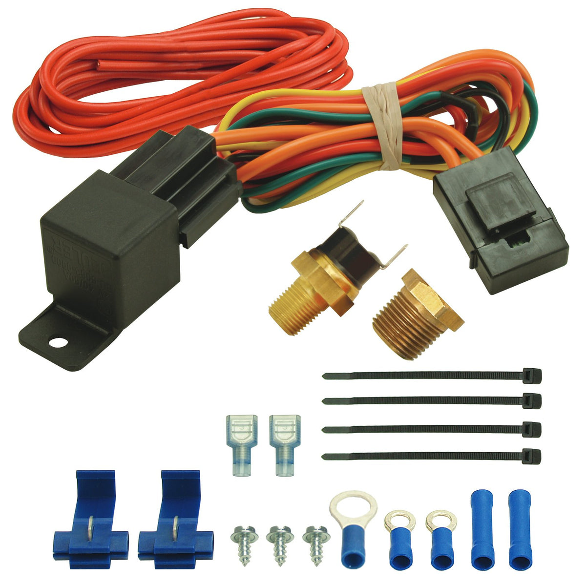 Derale Thread In Fan Switch kit 190 Degree 25Amp Max Capacity