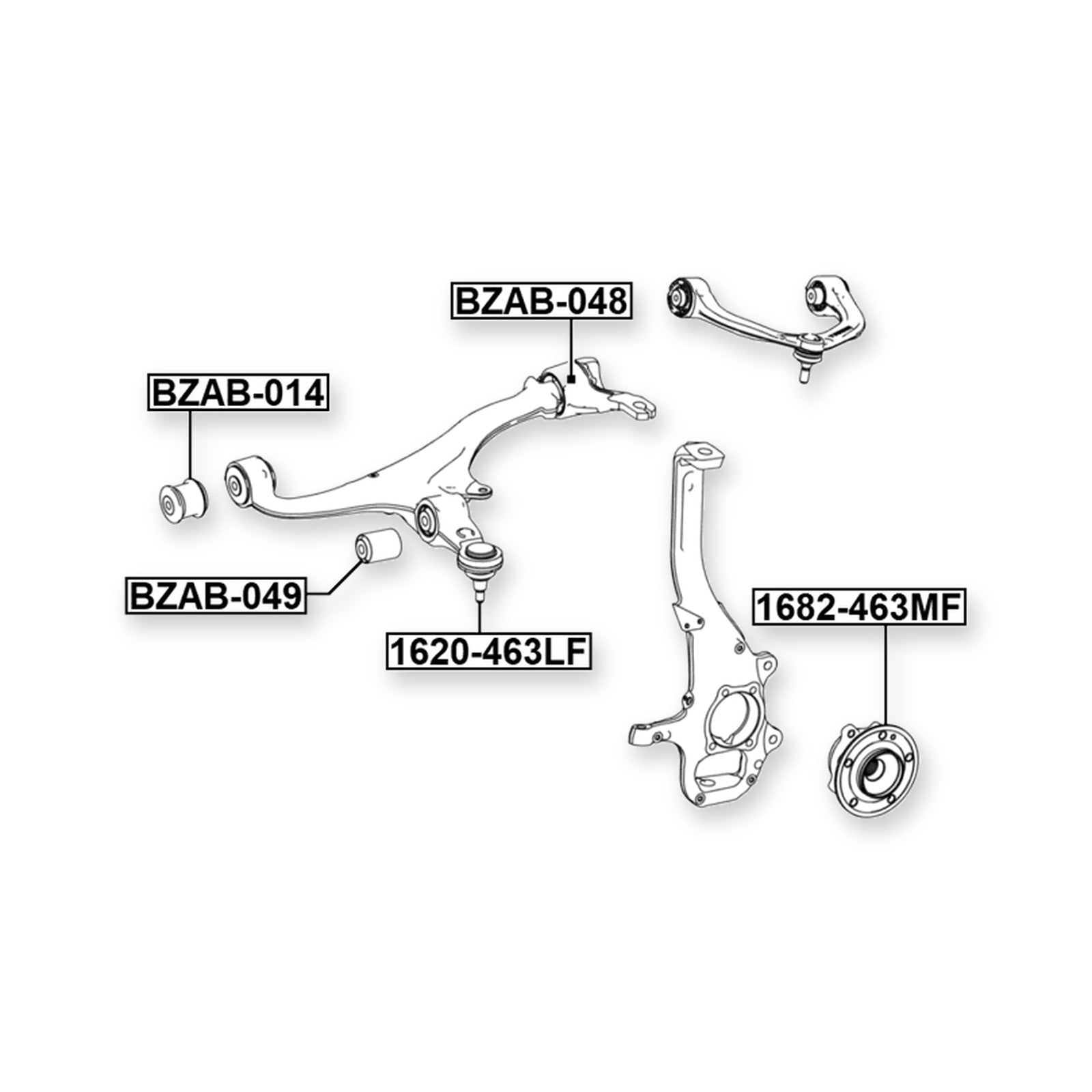 Mercedes-Benz Amg G63 Ece Front Wheel Hub