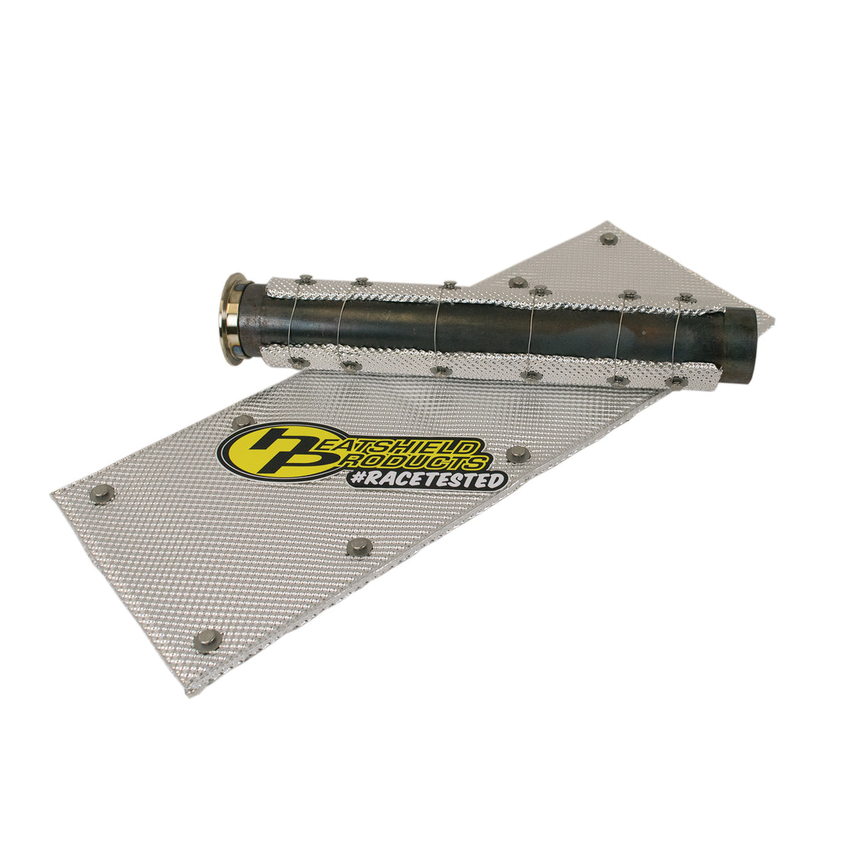 Heat Shield Exhaust Pipe Heatshield Armor Kit for 2.5" pipe x 2ft long Rated