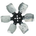 Derale Standard Rotation Rigid Steel/Alloy 6 Blade Race Fan Black 15 Inch