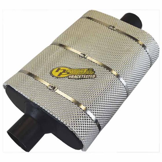 Heat Shield Muffler Heat Shield Armor Kit 6mm x 400mm x 600mm + 3 Ties