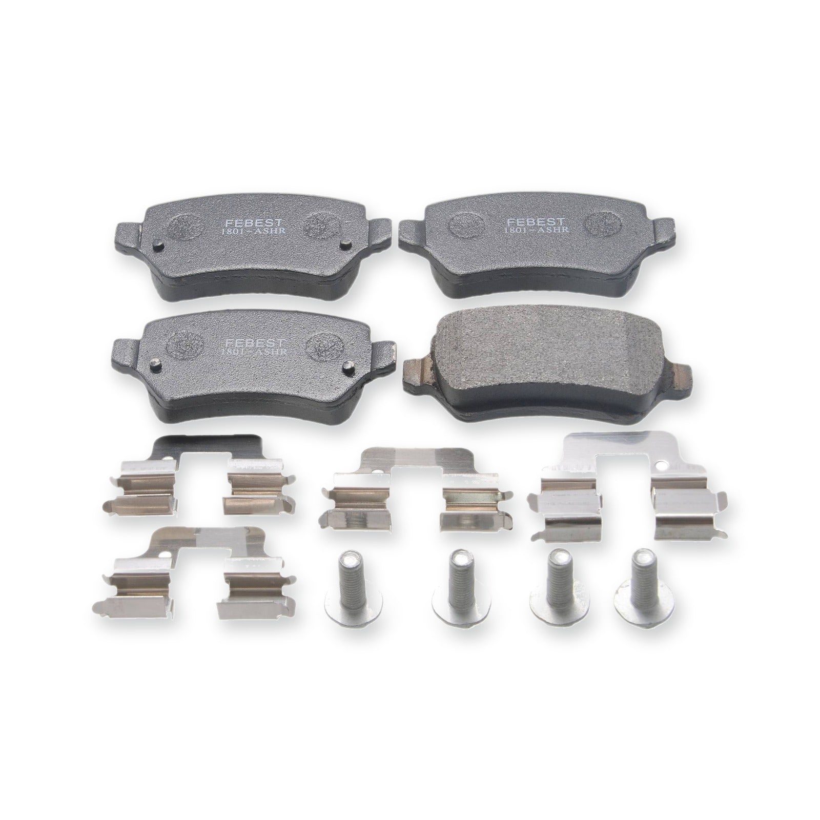 Opel Rear Pad Kit, Disc Brake - (Including Bolts, With Anti-Rattle Spring)