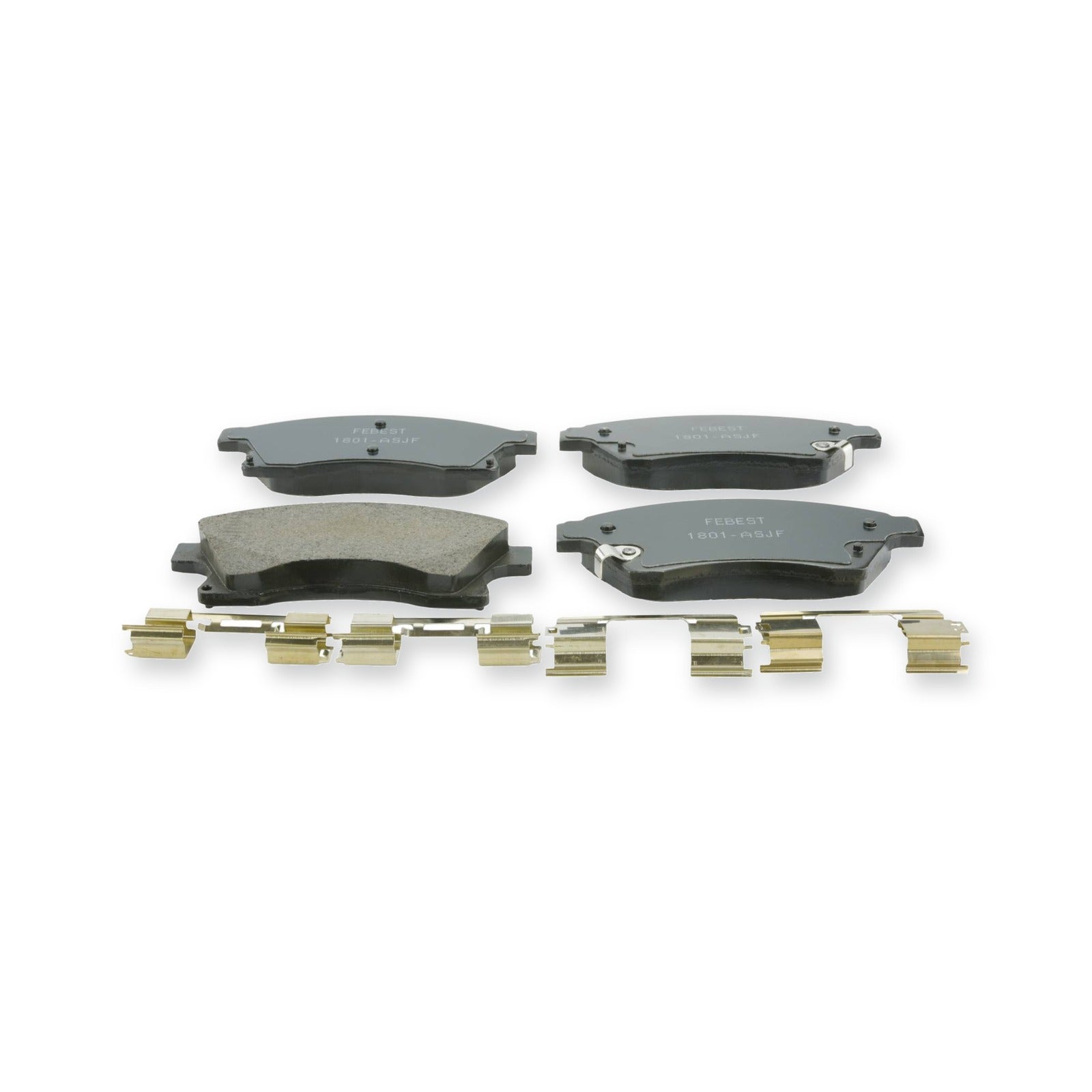 Holden Front Pad Kit, Disc Brake - (With Anti Squeal Shim, With Brackets)