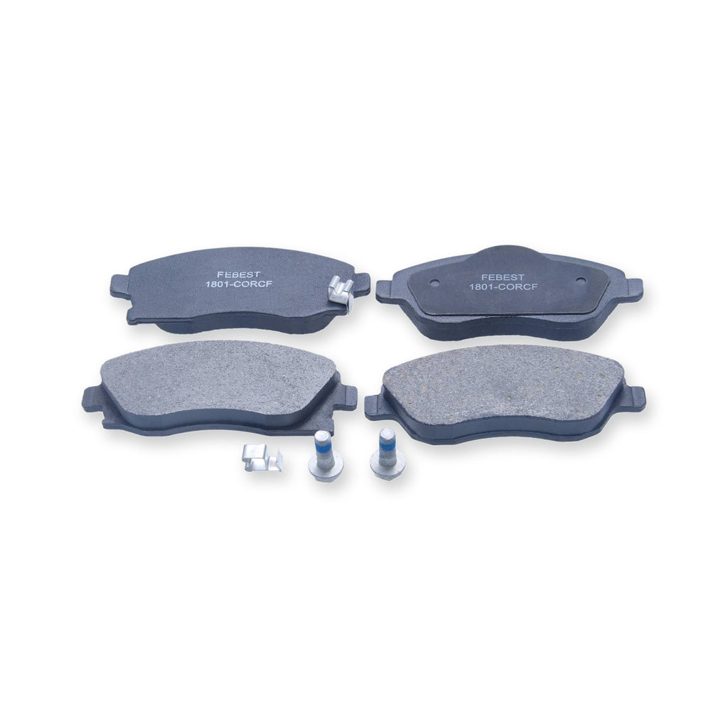 Opel Front Pad Kit, Disc Brake - (Including Bolts, With Anti Squeal Shim)