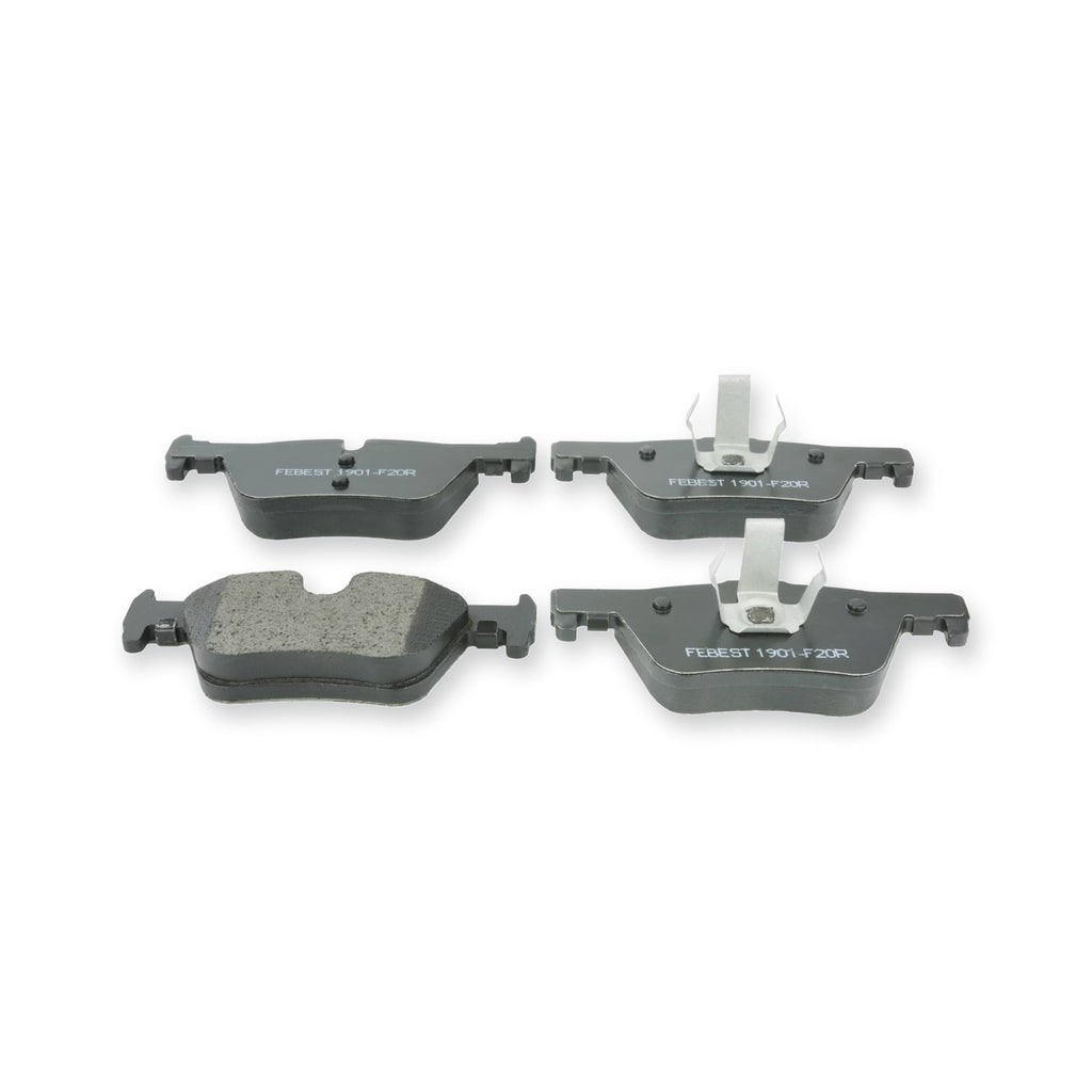 BMW 1 F20 Rear Pad Kit, Disc Brake (With Anti-Rattle Spring)