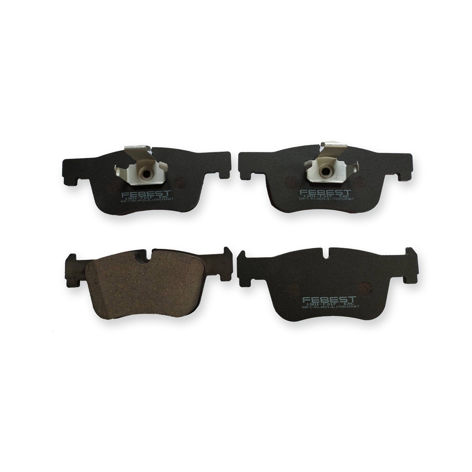BMW 1 F20 Front Pad Kit, Disc Brake (With Anti-Rattle Spring)