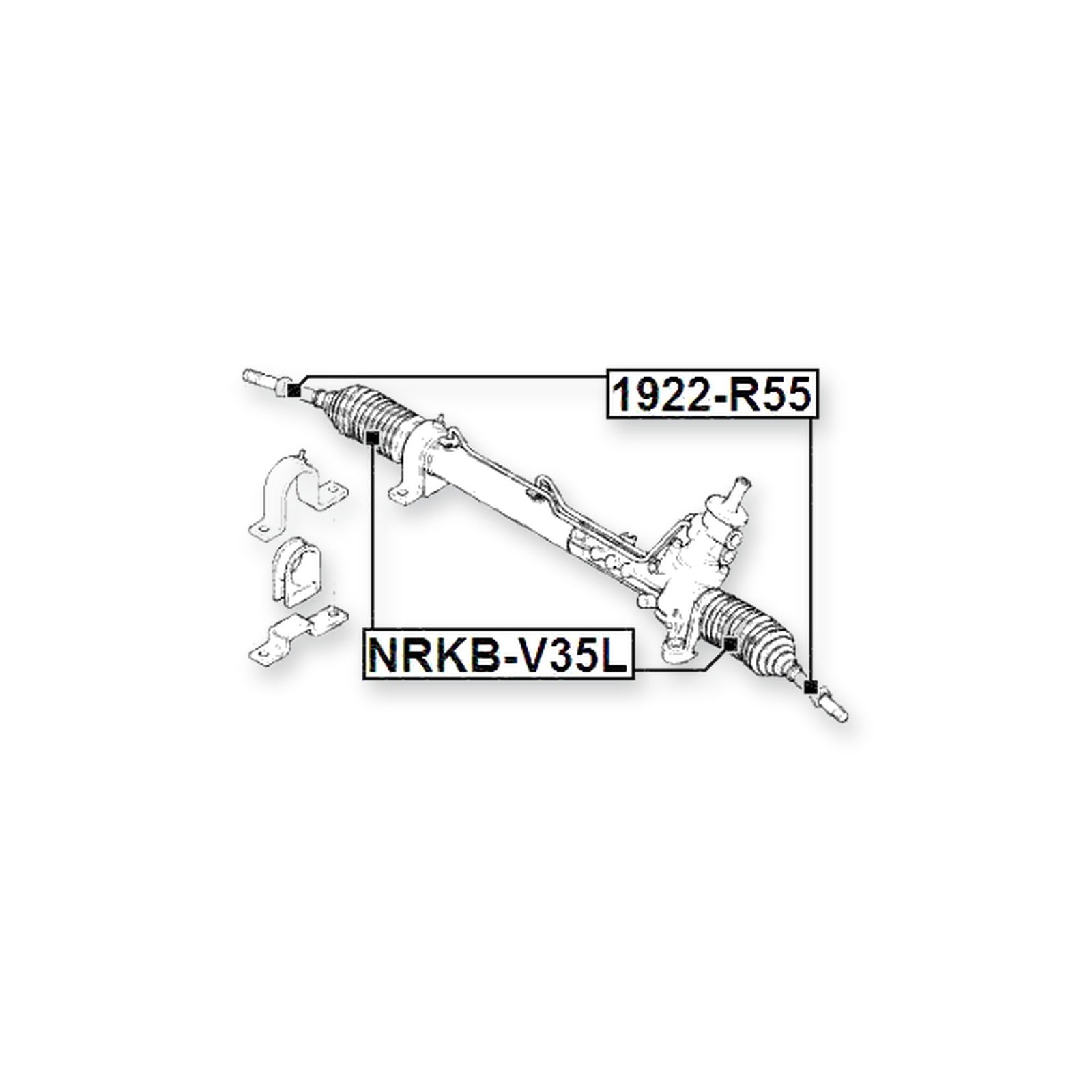 Mini Cabrio R52 Front Steering Tie Rod