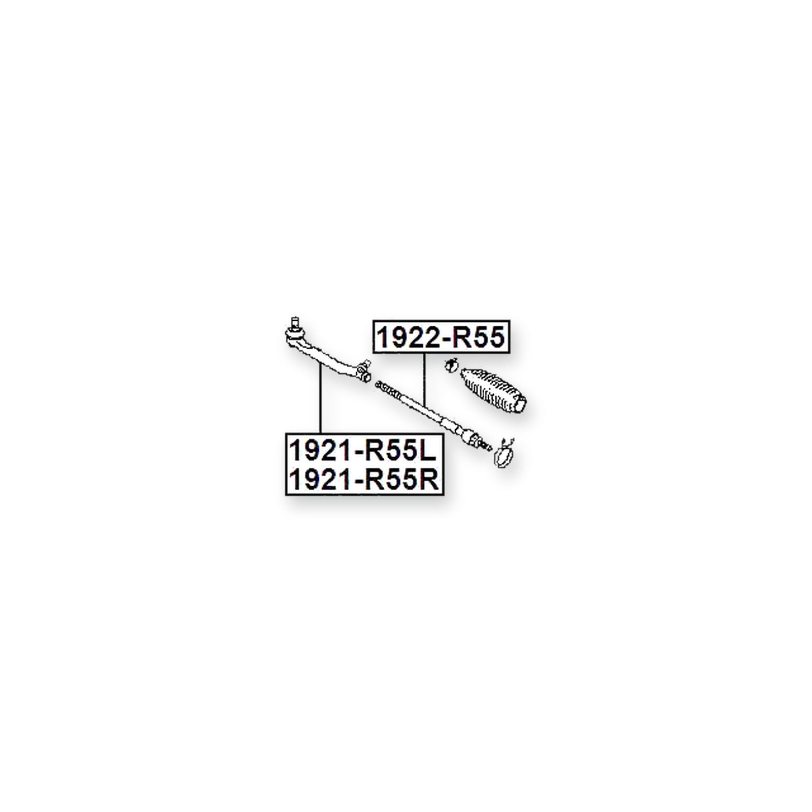 Mini Cabrio R57 Front Steering Tie Rod