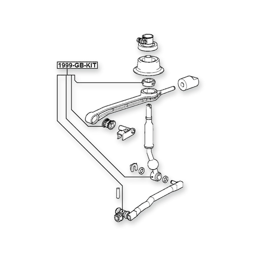 BMW 1 E81 Gear Shift Repair Kit o 2002