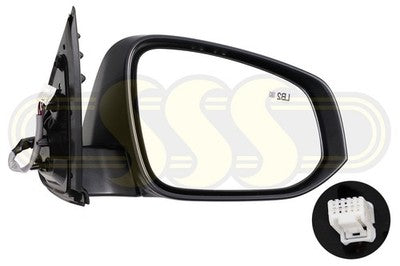 Genuine Toyota Hilux 1988-On Door Mirror Body Right Hand No Mirror No (12/17-On)