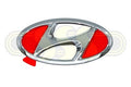 Genuine Hyundai Santa Fe Wagon Badge/Logo *H* Logo on Tailgate (09/20-02/24)