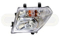 Nissan / Datsun Navara Ute Head Lamp Left Hand Manual Adjust 6/07 (05/05-01/10)