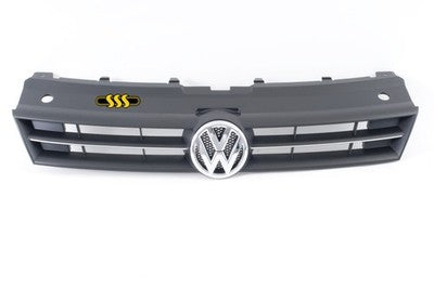 Genuine Volkswagen Polo Grille Black/Chrome Black/Chrome 5/11- (03/10-05/14)