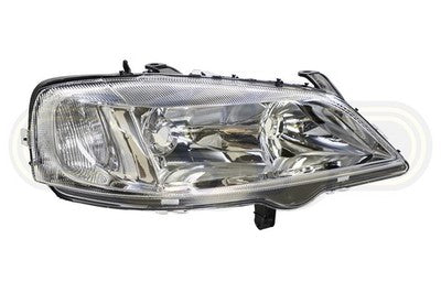 Holden Astra Head Lamp Right Hand Chrome Reflecto (11/01-2005)