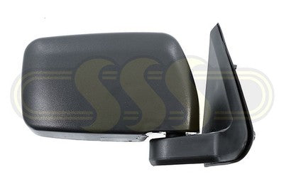 Nissan / Datsun Patrol Door Mirror Right Hand Black Manual (08/07-On)