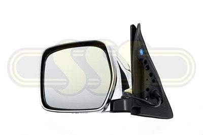 Toyota Landcruiser Door Mirror Left Hand Chrome Electric (05/05-08/07)
