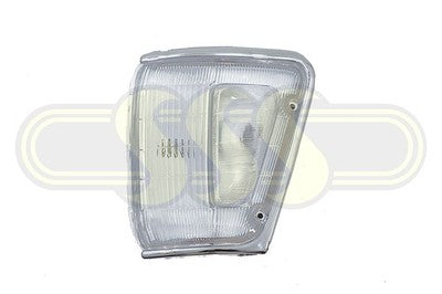Toyota Hilux 1988-On Corner Lamp Left Hand Chrome Chrome Chrome (08/94-09/97)