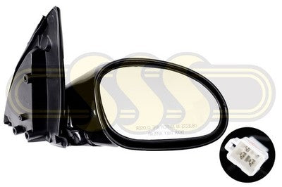 Holden Commodore Door Mirror Right Hand Black Electric Black Not (10/00-08/02)